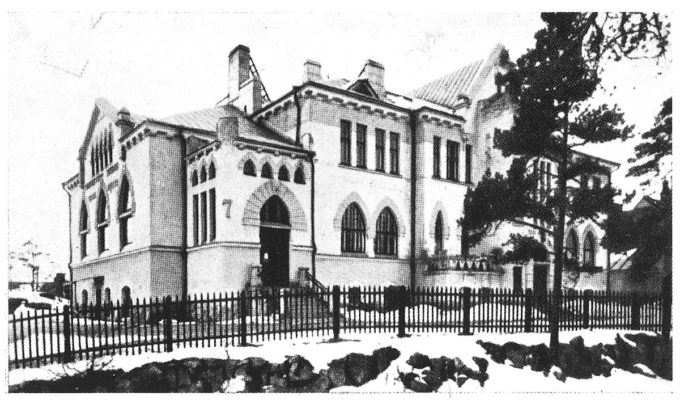 Sokeiden kirjasto vuonna 1933